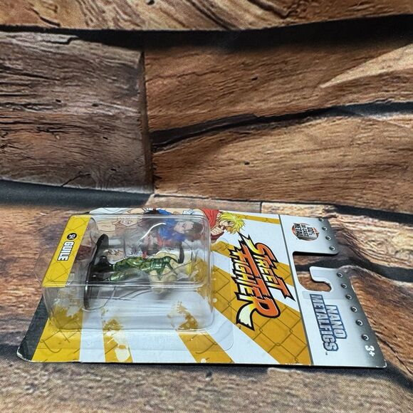 Jada Toys Street Fighter Nano Metalfigs Guile SF4 Die-Cast Figure Capcom MOC - Picture 5 of 7